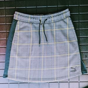 Plaid PUMA Tennis Skirt Size M